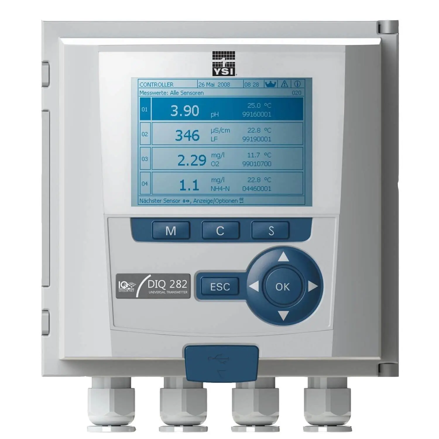 IQ Sensornet 282/284 Monitoring Control System