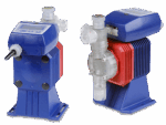 Walchem EWP-L Series metering pump with control display for chemical dosing in water treatment systems.