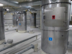 WAMGROUP SEPCOM separator for separating solid and liquid fractions in organic waste applications.